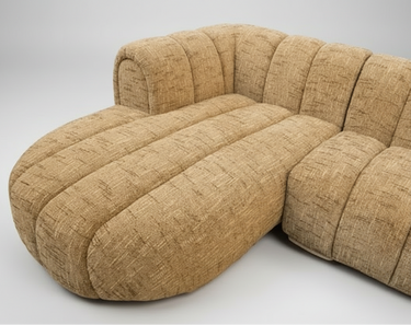 Frazier Sofa with Left Chaise - Rust Fleck at Online8 Furniture Auckland NZ