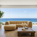 Frazier Sofa with Left Chaise - Rust Fleck at Online8 Furniture Auckland NZ