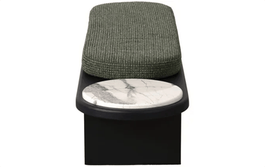 Sensei Bench Seat – Black/Olive at Online8 Furniture Auckland NZ