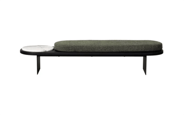 Sensei Bench Seat – Black/Olive at Online8 Furniture Auckland NZ