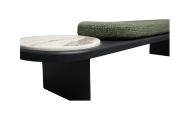 Sensei Bench Seat – Black/Olive at Online8 Furniture Auckland NZ