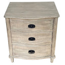French Bedside Table 3 Drawer at Online8 Furniture Auckland NZ
