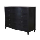 French Commode - Rustic Black at Online8 Furniture Auckland NZ