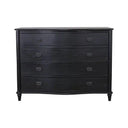 French Commode - Rustic Black at Online8 Furniture Auckland NZ