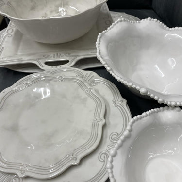 French Grey Dinner Plate - Set/6 at Online8 Furniture Auckland NZ