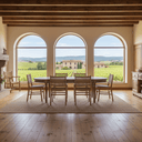 French Provincial Elm Dining Suite - 6 Seater at Online8 Furniture Auckland NZ