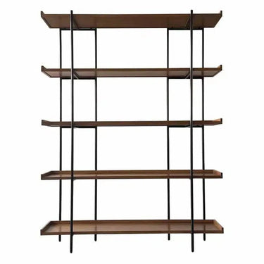 Fresno Bookcase - Black at Online8 Furniture Auckland NZ