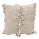 Fringe Cushion - Sand at Online8 Furniture Auckland NZ