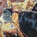 Gangster Crocodile Framed Canvas Wall Art at Online8 Furniture Auckland NZ