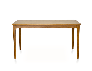 Genji Oak Dining Table - Walnut 1600mm at Online8 Furniture Auckland NZ