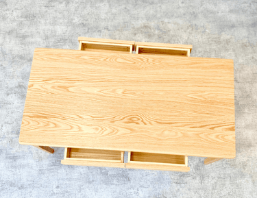 Genji 4 Drawers Coffee Table - Natural at Online8 Furniture Auckland NZ