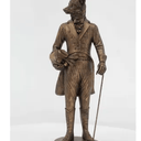 Gentleman Fox Statue - Bronze at Online8 Furniture Auckland NZ
