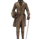 Gentleman Fox Statue - Bronze at Online8 Furniture Auckland NZ