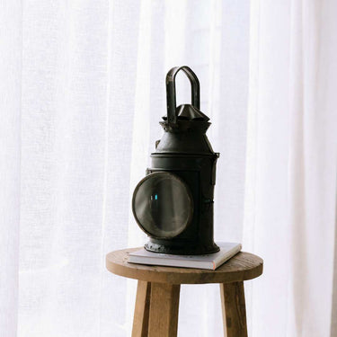 Genuine Vintage Indian Railway Lantern at Online8 Furniture Auckland NZ