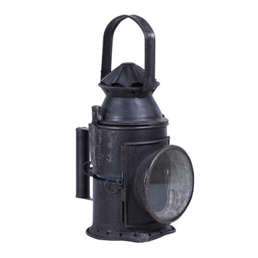 Genuine Vintage Indian Railway Lantern at Online8 Furniture Auckland NZ