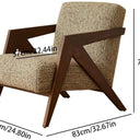 George Retro Armchair at Online8 Furniture Auckland NZ