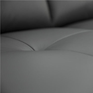 Georgia Leather 2 Seater Sofa - Gun Metal at Online8 Furniture Auckland NZ