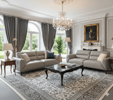 Georgia Leather Lounge Suite - 3+2 Seater at Online8 Furniture Auckland NZ