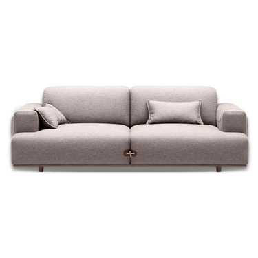 Gianni Duffle 3 Seat Sofa - Latte at Online8 Furniture Auckland NZ
