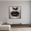 Glamour Lips Canvas Wall Art at Online8 Furniture Auckland NZ