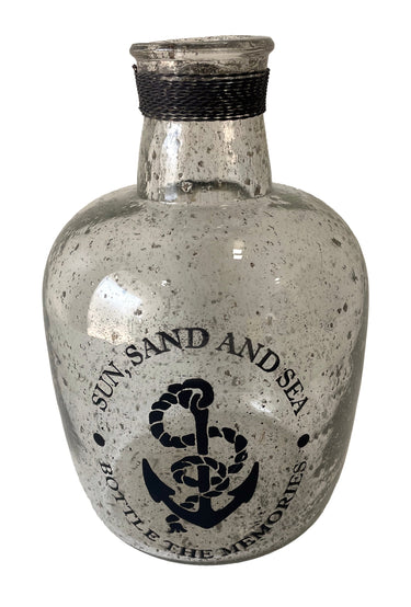 Glass Antique Naval Vase at Online8 Furniture Auckland NZ