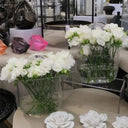 Glass Bag Vase 2 at Online8 Furniture Auckland NZ
