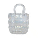 Glass Bag Vase 2 at Online8 Furniture Auckland NZ