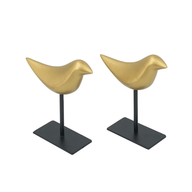 Gold Bird Set of 2 at Online8 Furniture Auckland NZ
