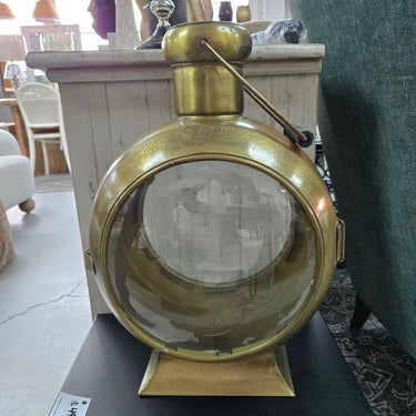 Gold Metal Lantern - Large at Online8 Furniture Auckland NZ