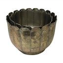 Gold Metal Planters Set/2 at Online8 Furniture Auckland NZ