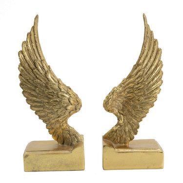 Gold Wind Bookends S/2 at Online8 Furniture Auckland NZ
