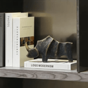 Golden Horned Rhino - Small at Online8 Furniture Auckland NZ