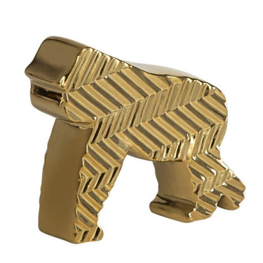 Gorilla Statue Gold at Online8 Furniture Auckland NZ
