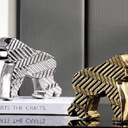 Gorilla Statue Gold at Online8 Furniture Auckland NZ