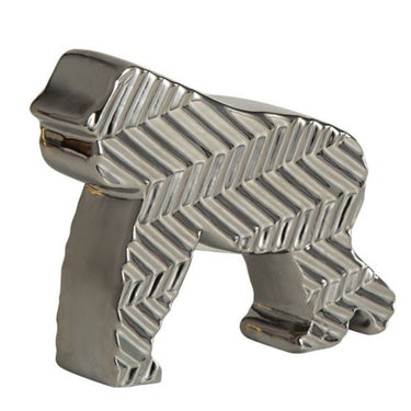 Gorilla Statue Silver at Online8 Furniture Auckland NZ