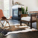 Grand Canyon Faux Hide Rug - Beige/Brown 152x198cm at Online8 Furniture Auckland NZ