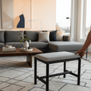 Grayson Bench Seat - Black/Grey at Online8 Furniture Auckland NZ