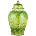 Green Ceramic Jar With Lid at Online8 Furniture Auckland NZ