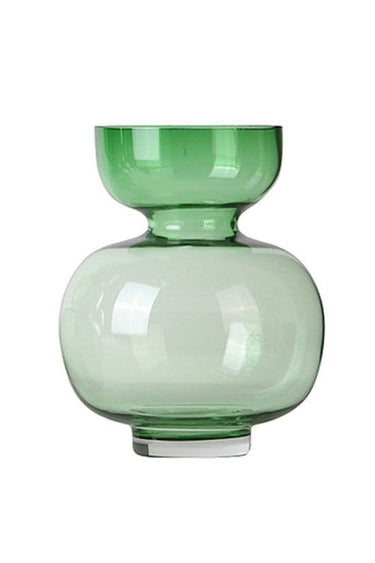 Green Globe Vase - Wide at Online8 Furniture Auckland NZ