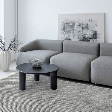 Halsey Black Rug at Online8 Furniture Auckland NZ