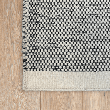 Halsey Black Rug at Online8 Furniture Auckland NZ
