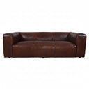 Hampshire 3 Seater Leather Sofa: Vintage Cigar at Online8 Furniture Auckland NZ