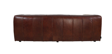 Hampshire 3 Seater Leather Sofa: Vintage Cigar at Online8 Furniture Auckland NZ