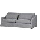 Hampton 3.5 Seater Slip Cover Sofa - Cool Grey at Online8 Furniture Auckland NZ