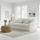 Hampton 3.5 Seater Slip Cover Sofa - Salt & Pepper at Online8 Furniture Auckland NZ