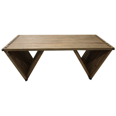 Hamptons Reclaimed Elm Wood Coffee Table at Online8 Furniture Auckland NZ