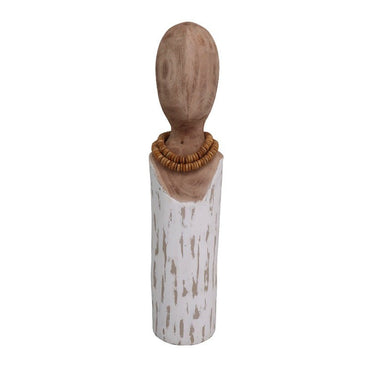 Hand Carved Log Bust 45cm at Online8 Furniture Auckland NZ