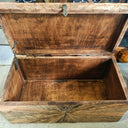 Hand Carved Trunk Chest | Coffee Table at Online8 Furniture Auckland NZ