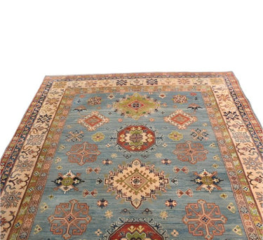 Hand Knotted Afghan Kazak Rug 300x200 at Online8 Furniture Auckland NZ