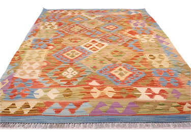 Hand Knotted Afghan Kilim Rug 150x100 at Online8 Furniture Auckland NZ